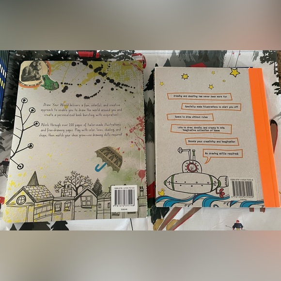 Colorful Drawing Books Set - Picture 2 of 2